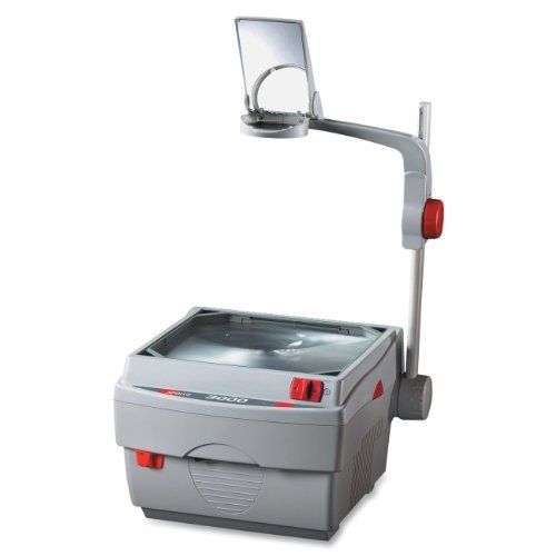 Apollo 3000 lumen open head overhead projector with marker, 15 x 14 x 27 inches for sale