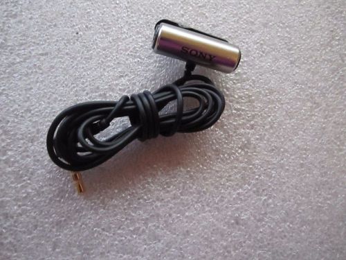 SONY ECM-CS3 Condenser Microphone Business Tie-clip UNTESTED--