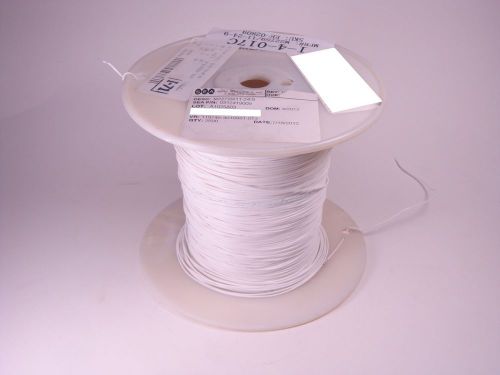 M22759/11-24-9 Carlisle Extruded PTFE Hookup Wire 24AWG White 19X36 450&#039; Partial