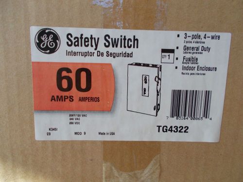 general electric TG4322 3P4W fusible indoor disc 240v