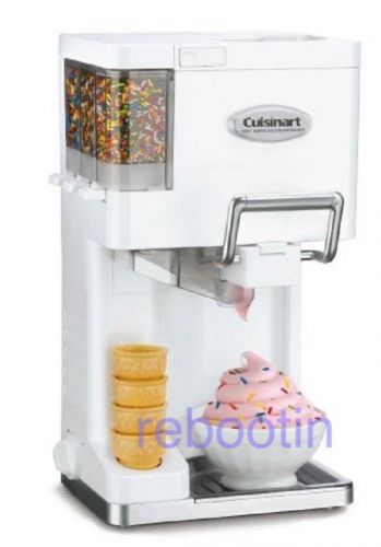 Soft Serve Ice Cream Maker Electrical Automatic Sorbet Cuisinart Machine Yogurt