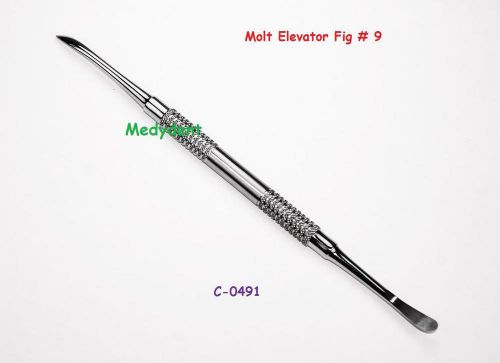 PERIOSTEAL MOLT #9 ELEVATOR SURGICAL DENTAL INSTRUMENT C-0491