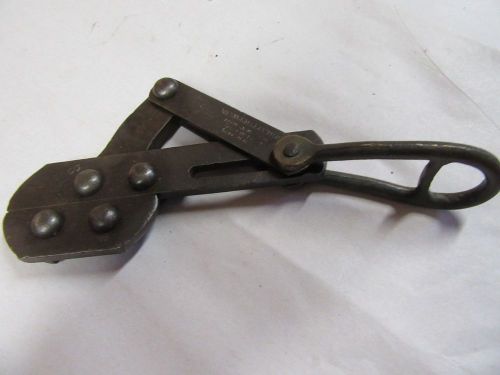 Western Union Telephone Co,No.1,Cable Puller,Pat&#039;d 1910,Bronze Loop  #CP30616
