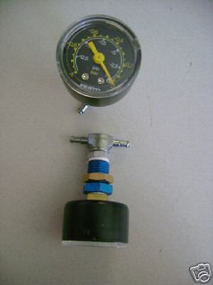 FESTO 0 TO -1 bar 0 TO -12,5 psi VACUUM GAUGE