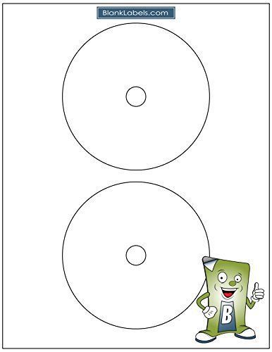 Nea Compatible Full Face CD  DVD Labels. Small Center Style. 200 Total k