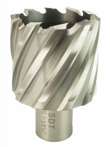 Sdt 1-5/8&#034; x 1&#034; cutting depth high speed steel annular cutter 3/4&#034; weldon shank for sale