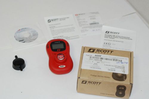 Scott safety H2S Protege zm Gas monitor  new fee shipping