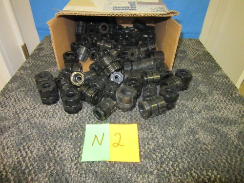 77 DORN CONDUIT ELECTRICAL FITTINGS TUBE CONNECTOR MS16170-10 MS16170-12 NEW