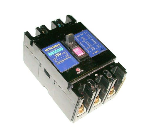 MITSUBISHI ELECTRIC 150 AMP 3-POLE CIRCUIT BREAKER 600 VAC  MODEL NF225-CS