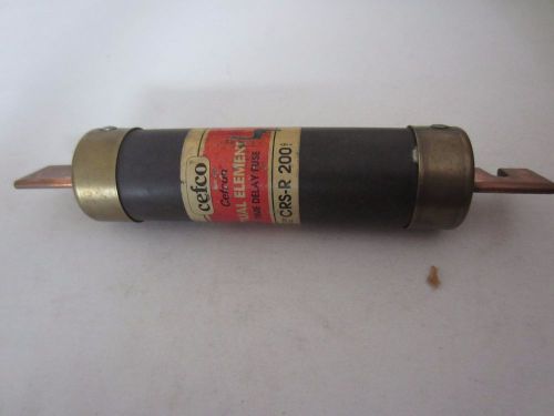 Cefco CRS-R-200 Fuse 200A 200 Amps Tested