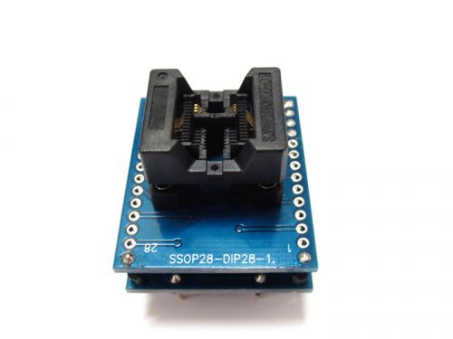 SSOP8 TO DIP8 TSSOP8 IC Test Socket Programming Adapter 0.65mm Pitch Double PCB