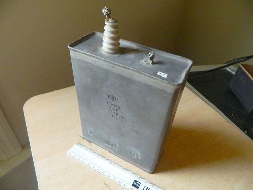 HEAVY 2 uf 15KV Capacitor Super High Voltage Tested