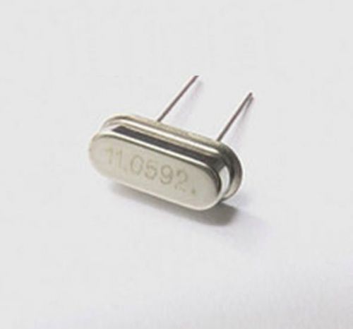 10pcs HC-49S frequency11.0592Mhz 11.0592M Crystal Oscillator Crystal Resonator