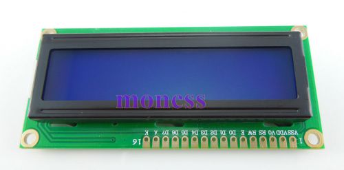 10pcs lcd-1602 blue screen with backlight 1602a-5v for arduino and raspberry pi for sale