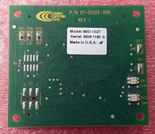 Copley Controls Servo Stepper Motor Drive Controller; Model: 800-1527