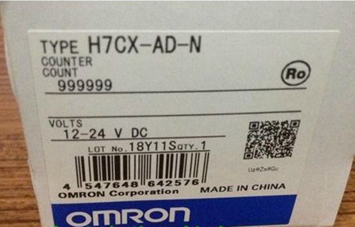 1PC NEW IN BOX Omron  Digital Counter H7CX-AD-N Same as H7CX-A 12-24VDC