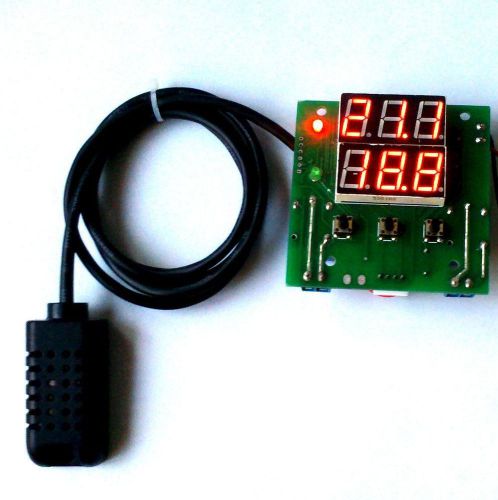 Dual display intelligent temperature humidity controller control board meter for sale