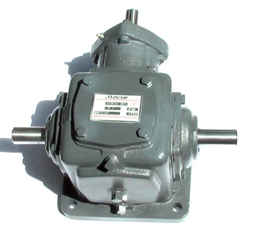 New morse gear reducer 2:1, 6m 1-lr, 9.8hp at 1750 rpm, 7/8&#034; in 1&#034; dual-out for sale