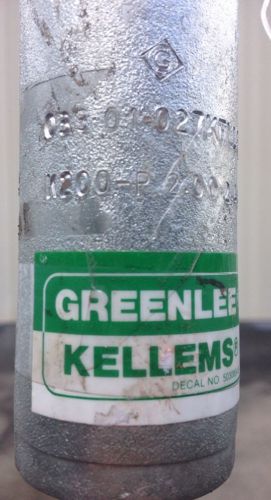 GREENLEE KELLEMS WIRE TUGGER PULLER  2.00 - 2.49 NEVER USED PN 0330-01-027