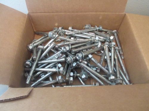 Lot of 67, wej-it 1430 wedge anchor, 1/4 for sale