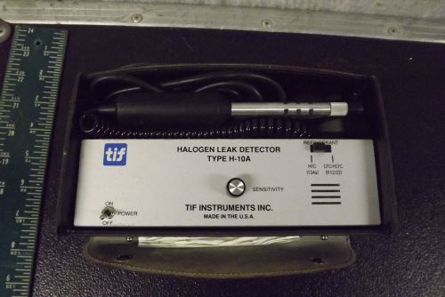 TIF Type H-10A R-12 R-134a Leak Detector