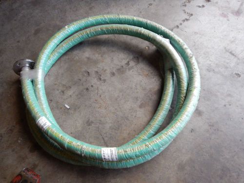 New 25&#039; x 2&#034; id novaflex 4700 uhmwp chemical hose suction &amp; discharge new for sale