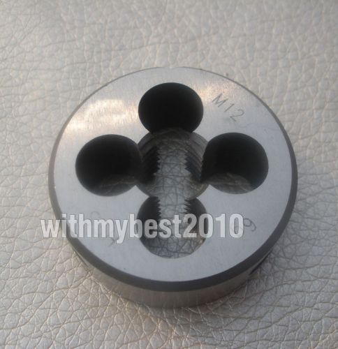 Lot 1pcs hss right hand round die m12x1.5mm for sale