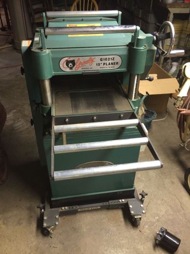 GRIZZLY MDL#: G1021z 15&#039;&#039; PLANER 3HP 220V SINGLE PHASE