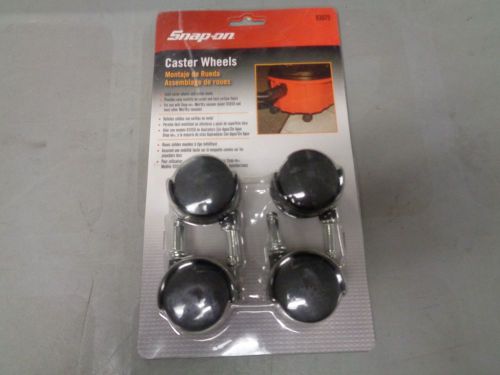Snap-On Caster Wheels (Set of 4) 93075 Metal Stems X8070