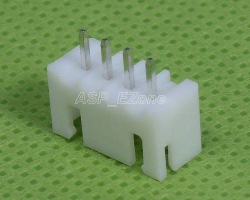 100pcs Hot 2.54mm XH2.54-4P Socket Connector Pin Header Plastic base Metal Pin