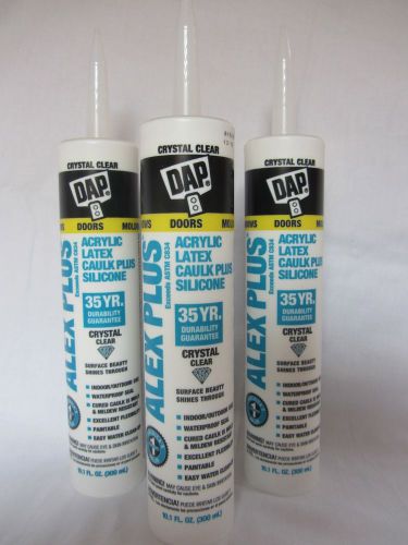 DAP Acrylic Latex Caulk Plus Silicone Crystal Clear 10.1 Fl. oz.