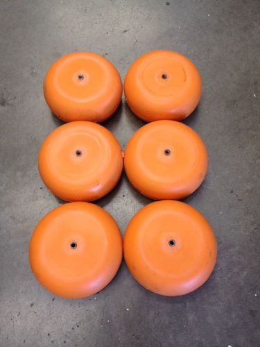 Skid Mate Pallet Cushions (Set of 6) Orange