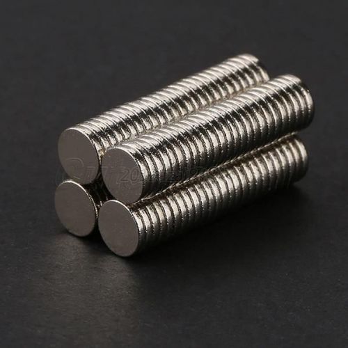 100pcs 5mm x 1mm disc rare earth neodymium round strong magnets n35 craft model for sale