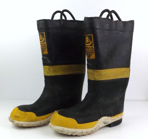 Servus reflekshin fireman boots steel toe size 9 for sale
