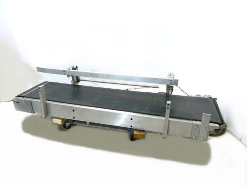 Dura drive plus belt conveyor 69&#034; l x 15&#034; w 260 fpm 0.5 hp 460v stainless steel for sale
