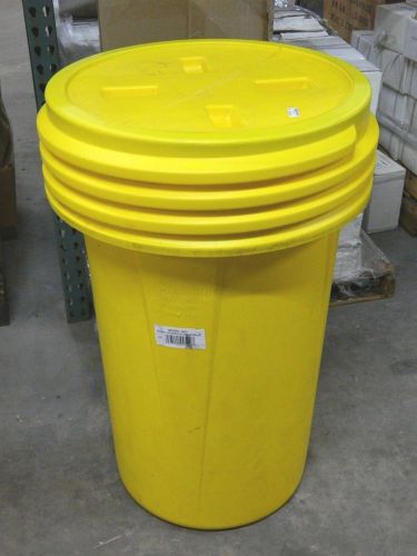 Eagle 55 gallon overpack poly drum w/ screw-on lid for sale