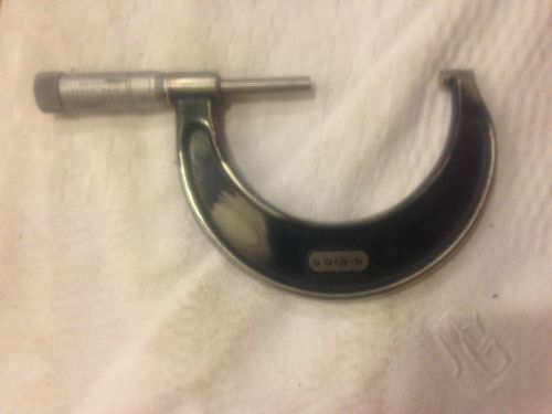 Starrett 2&#034; to 3&#034; Micrometer No.436