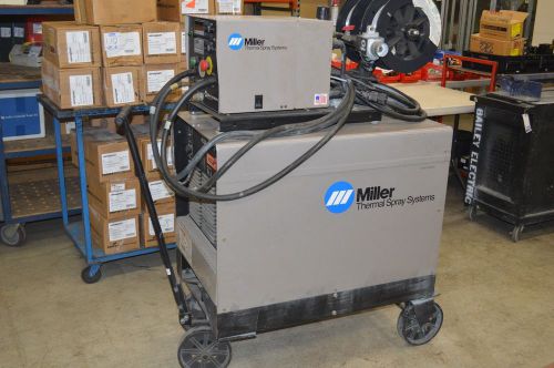 Miller thermal spray systems (400r) power unit &amp; arc spray feeder for sale