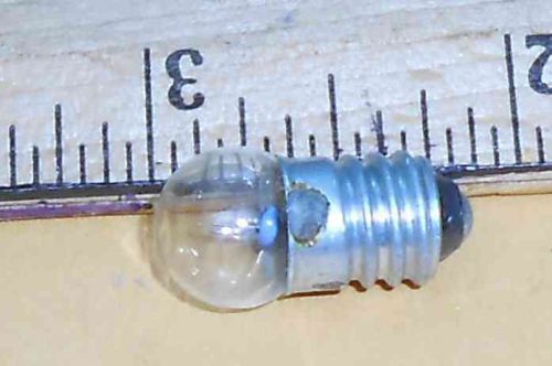 GE14 CLEAR BULB MINIATURE SCREW BASE 20 PCS COLORLESS   NEW OLD STOCK