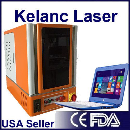 Table Top Enclosed 10W Fiber Optic Marking / Marker / Engraving Laser FDA NEW