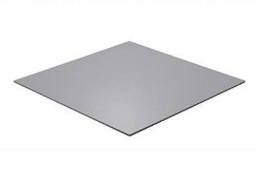 Gray opaque acrylic plexiglass sheet 1/8&#034; x 24&#034; x 24&#034; (#504) for sale