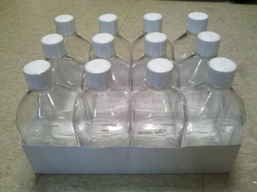 Nalgene 2019-1000 Sterile Media Bottle, Square, PETG, 1000mL (Case of 24)