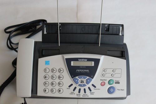 Brother Personal Fax-575 Small Home Office Plain Paper Fax, Phone and Copier