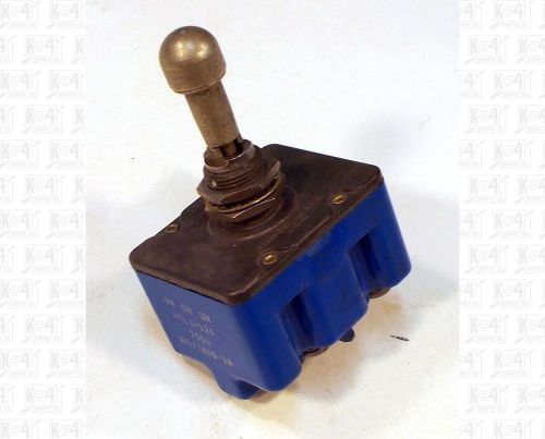 Micro switch center interlaced on 4pdt toggle switch ms27409-1a for sale