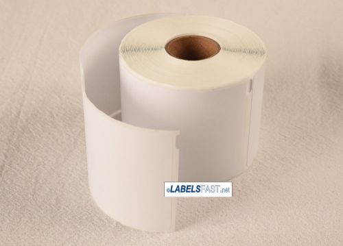 4 Rolls 30387 Postage 3-Part Dymo Compatible Labels, 2 5/16x10, 120 p/r