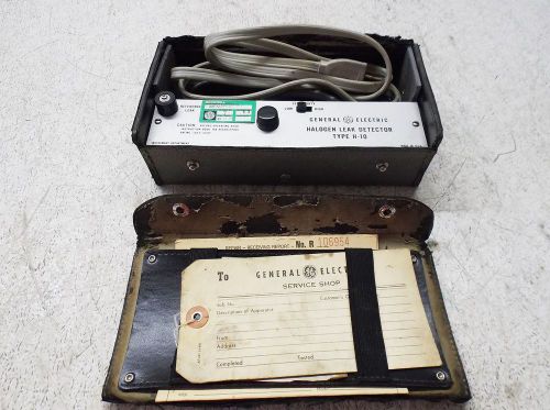 General electric h-10 halogen leak detector (used) for sale