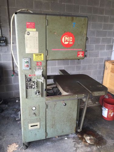 Grob Vertical Bandsaw 4V-18 18&#034; Metal Welder Blade 230V 460V Metalworking Blade