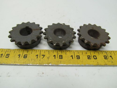 Browning 3516x3/4 3/4&#034; bore sprocket 16 teeth 3/8&#034; pitch for #35 Chain lot of 3