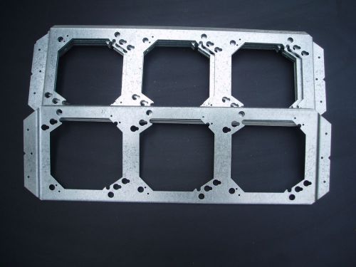 Lot of 8 pcs erico caddy rbs-16 3 box mounting bracket - 16 inch. for sale