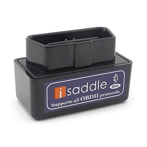 iSaddle Super Mini Bluetooth OBD2 OBDII Scan Tool Check Engine Light &amp; CAN-BUS A